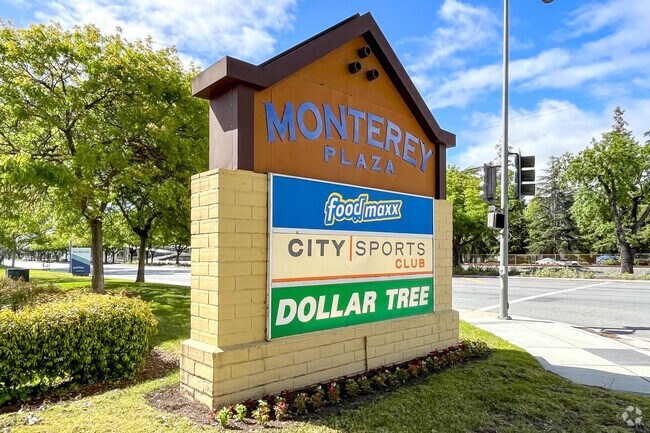 Monterey Plaza on Monterey Hwy in San Jose Silver Leaf neighborhood.