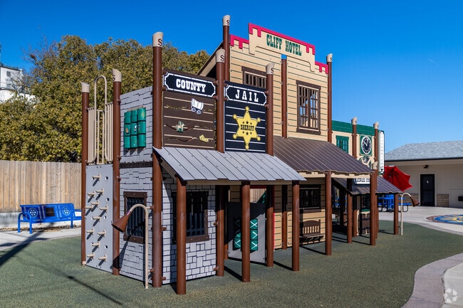 Cecil Bricker Park offers play areas for younger children in Russell.