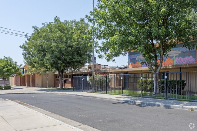 A view of Luther Burbank Elementary School in Merced.