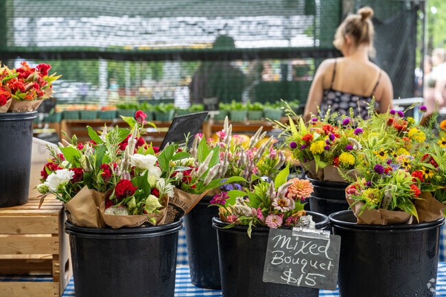 Several local fresh flower vendors can be found in Beechwood.