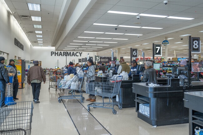 You can find fresh produce and a pharmacy at the nearby Wayfields.