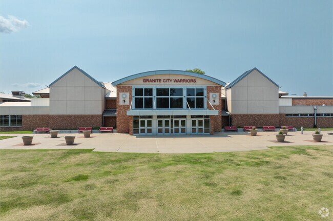 Granite City High School has a C+ grade on Niche.