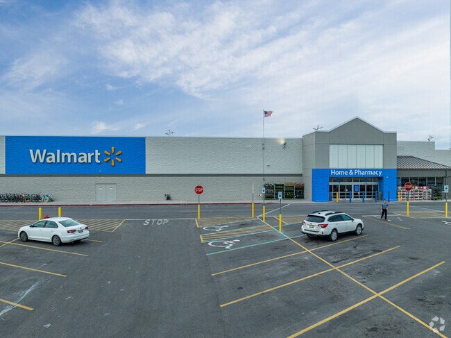 Shopping can also be done at Walmart.
