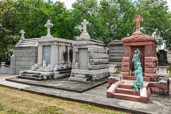 Years of planning and design go into the mausoleums of Lakewood's Metairie Cemetery.