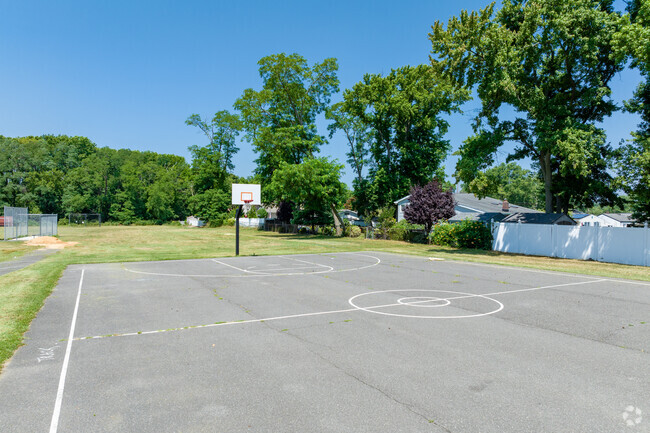 Take a break from class and shoot some hoops with friends at Thorne Middle School.