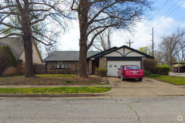 Home in Audubon Neighborhood are often surrounded by trees and greenery.
