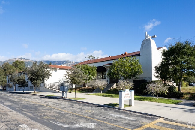 Hope Elementary School is centrally located.