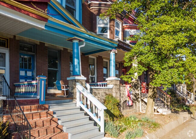 Residents of Abell can often be seen relaxing on their front porches on a nice day.
