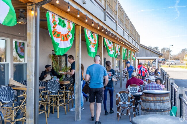 Crabby Dick's is a Delaware City favorite for seafood on their huge outdoor deck.