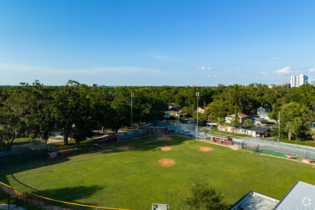 Baseball field at Princeton Elementary School.