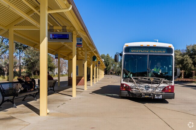 Multiple bus lines go to the Amtrak Livermore Transit Station in Livermore.