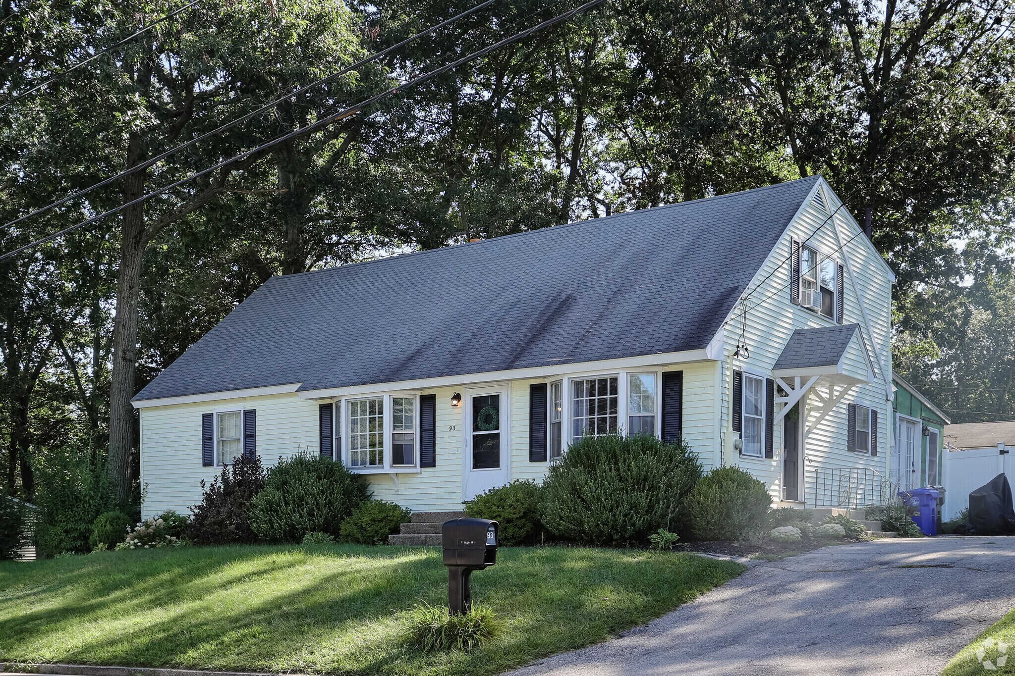 This Cape Cod style home is typical in Green Acres.