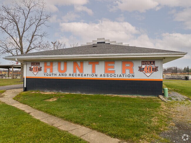 Hunter Park hosts community events like car shows and trunk-or-treat.