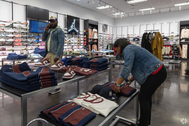 Fort McKinley residents shop at the local Citi Trends for their wardrobe attire.