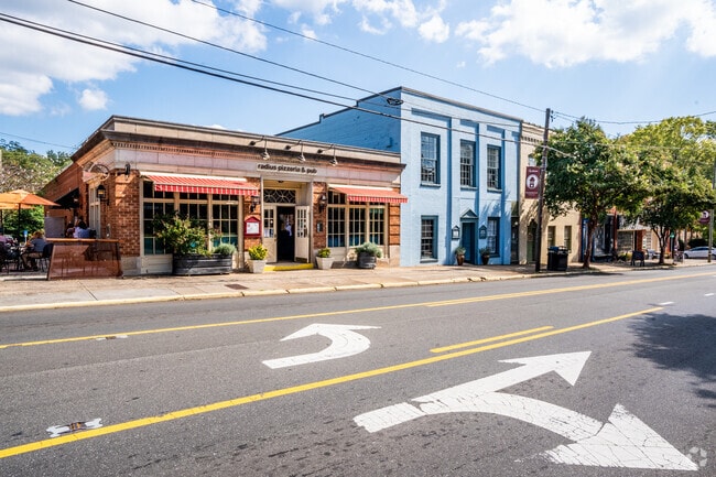 South Churton Street in downtown Hillsborough, NC is home to many local stores and restaurants.