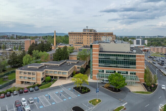 Penn State Health Holy Spirit Medical Center near Wormleysburg serves the community.