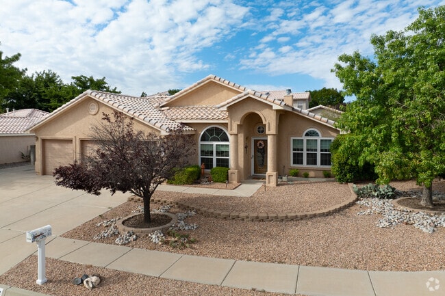 Eagle Ranch homes often feature Spanish-style details.