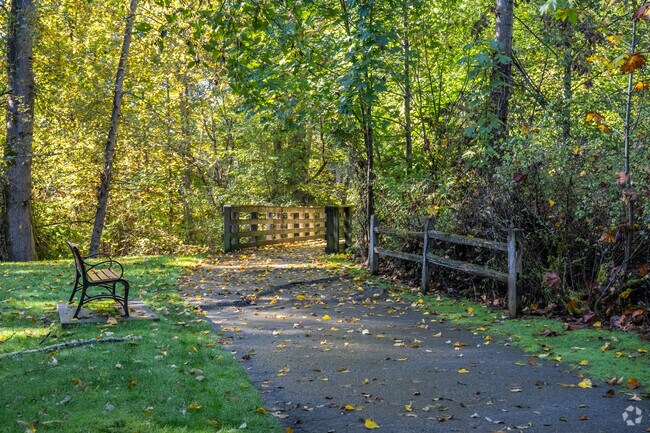 Wallace Swamp Creek Park near Northlake Terrace offers wooded trails and open space.
