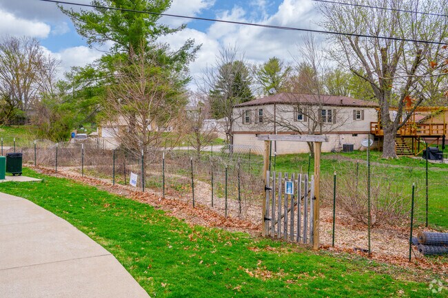 Park Ridge Park East counts a butterfly garden amongst its amenities.