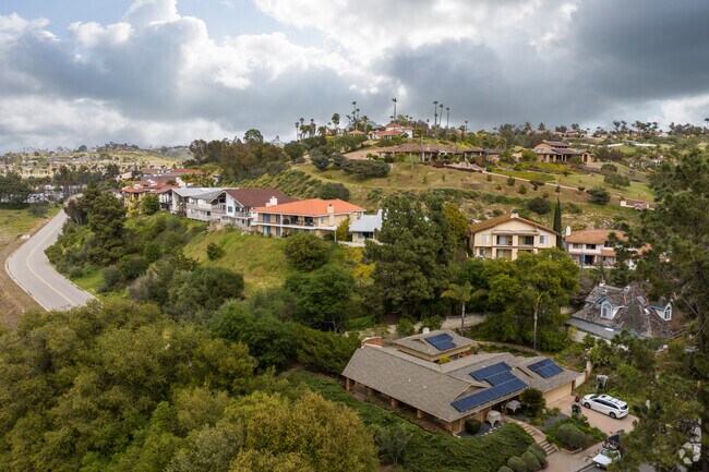 Large Custom Built Spanish, Mediterranean, and Modern Styled Homes in the Hillside of Bonsall.