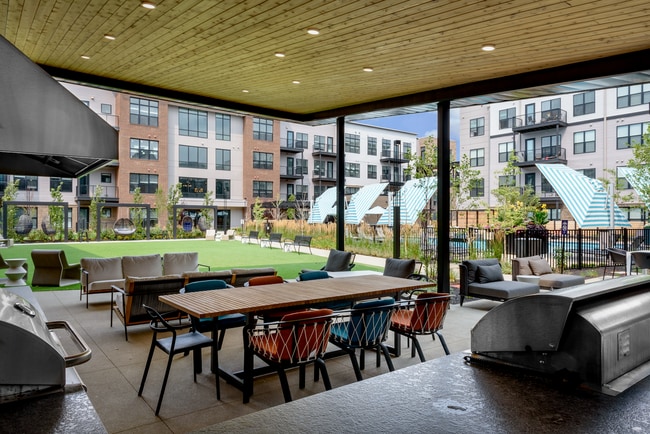 The Thomas at GVX: Grills, Lounge and TV's.