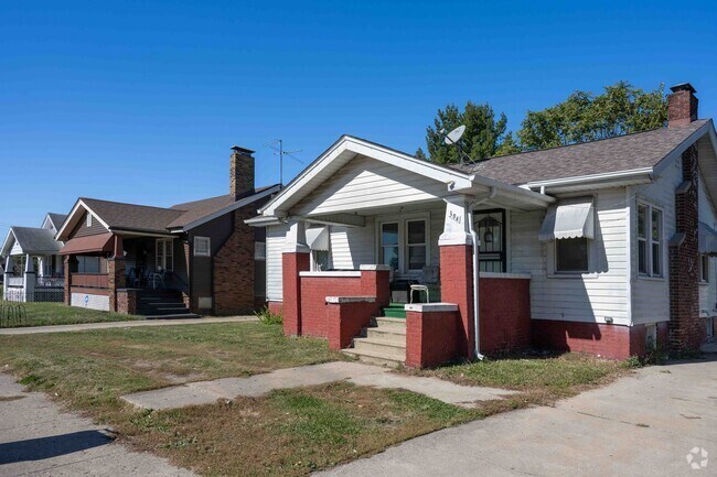 Charming homes line the streets of Decatur's Martin Luther King neighborhood.