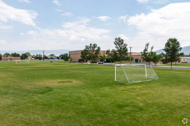Students can participate in soccer at Rocky Mountain Middle School