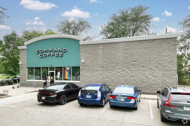Command Coffee is located in Mapleton Fall Creek just outside of downtown Indianapolis.