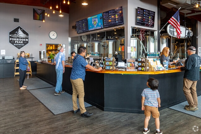 Grab a delicious beer at the family owned Forbidden Peak Brewery in the heart of Auke Bay.