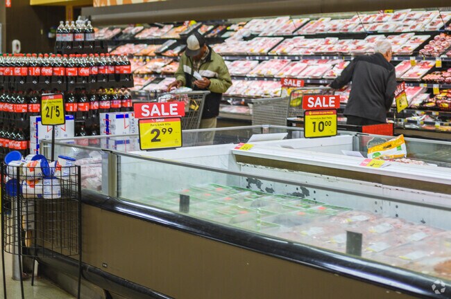 Koger, located near Moores Park, has a butcher department with a wide selection of fresh meats.