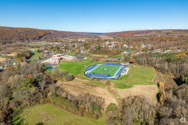 The high school field is actually behind Millard Fillmore Elementary.