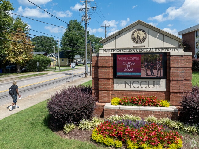 NCCU, is just a couple miles east of the West End neighborhood.