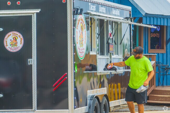 Presquille residents like to grab food on the go from the Food Trailer Cinco De Mayo when driving through town.