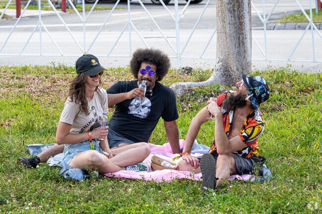 Festival vibes fill Doral during Irie Jungle near Vanderbilt Park.