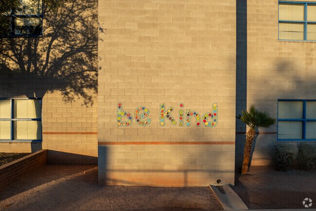 Helen Keeling Elementary School emphasizes the Be Kind motto.