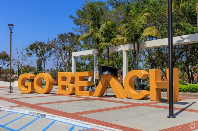 Cal State Long Beach is located across the street from Park Estates.