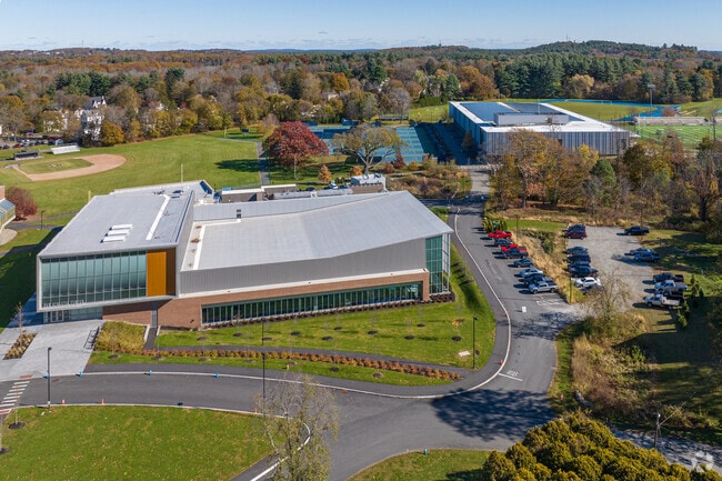 The Pan Athletic Center at the Phillips Academy Andover in Andover, MA.