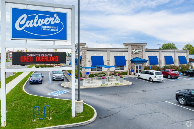 Just up the street from Tamarack, Culver's is serving up burgers and custard.