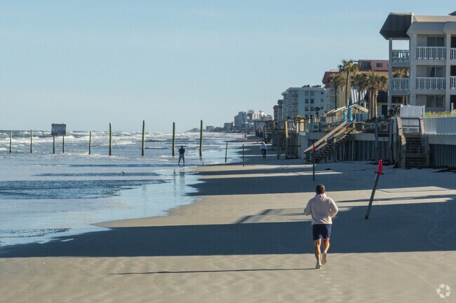 Bethune Beach locals head to the beach for various activities.