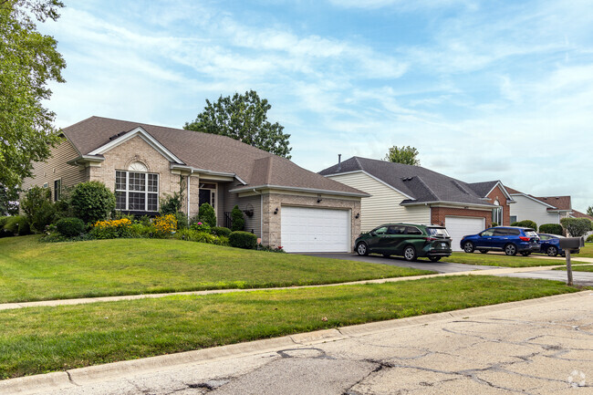 Cider Creek features a number of single and two story new build homes.