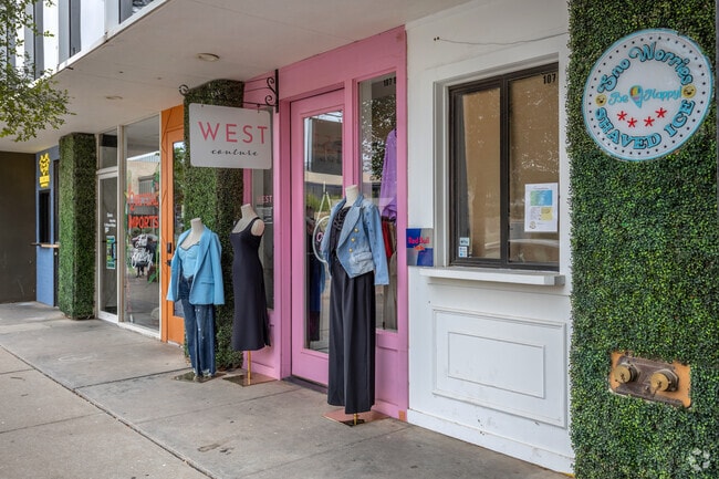 Midland offers a diverse shopping experience with many local boutiques throughout the area.