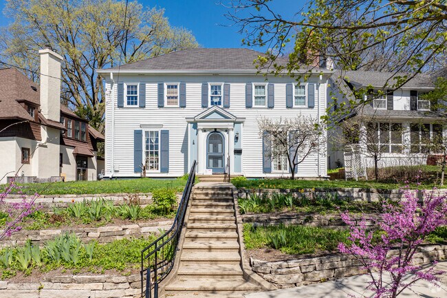 A Colonial Revival style home in the Regent neighborhood.