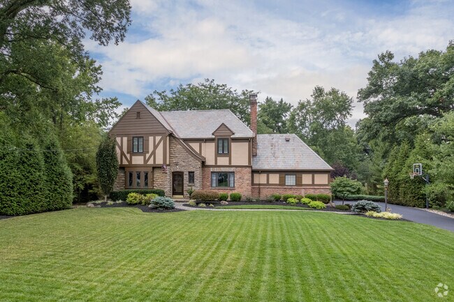 Storybook Tudor homes are a common sight in Covedale.