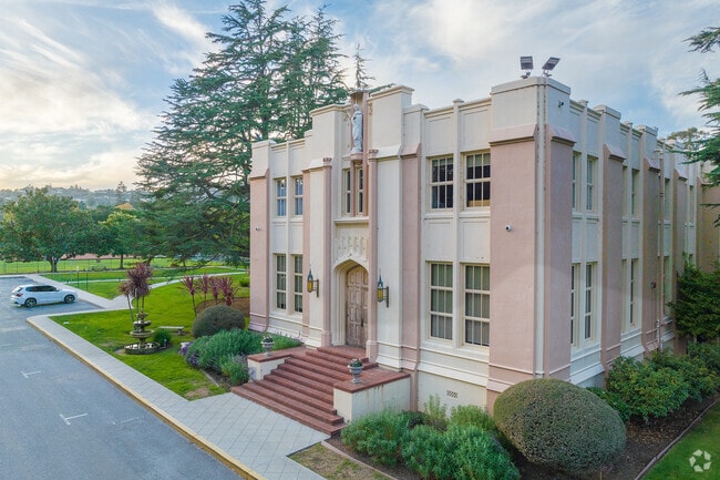 Notre Dame High School attracts students from all over the San Francisco Peninsula.