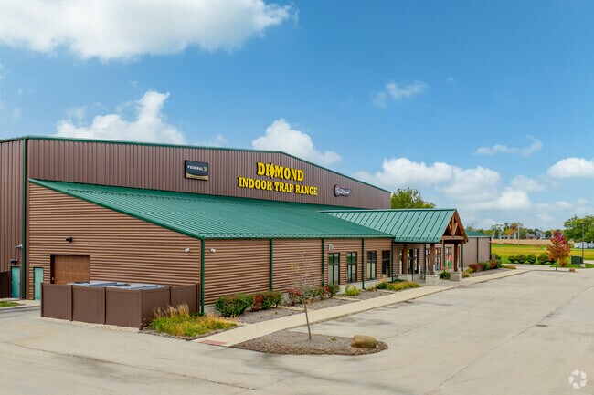 Gun enthusiasts can head to the Diamond Indoor Trap Range.