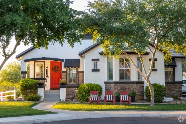 Each home in Agritopia features its own unique architectural details.