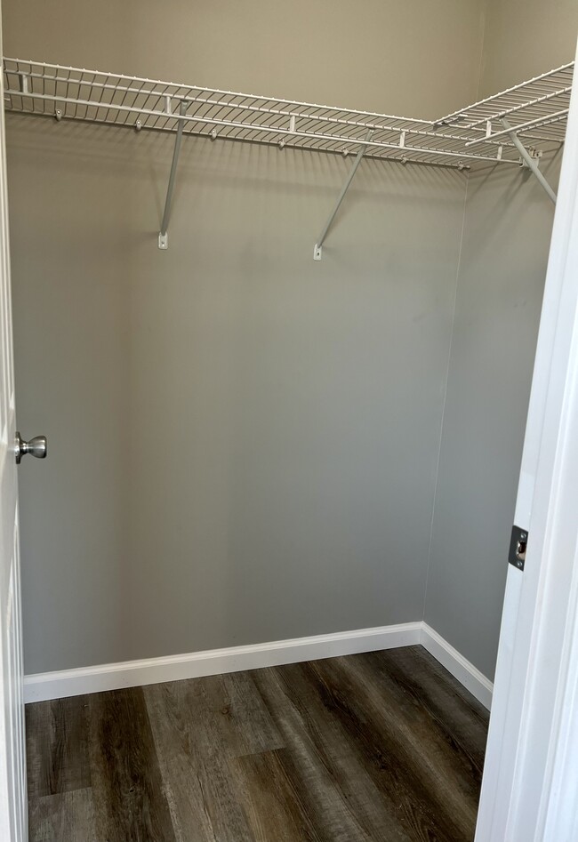 Walk-in closet in Bedroom 1