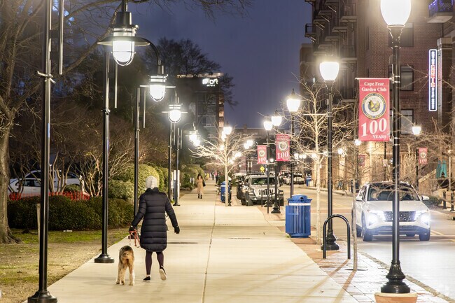 Residents of Barclay West-Hanover Heights can stroll the sidewalks of downtown Wilmington.