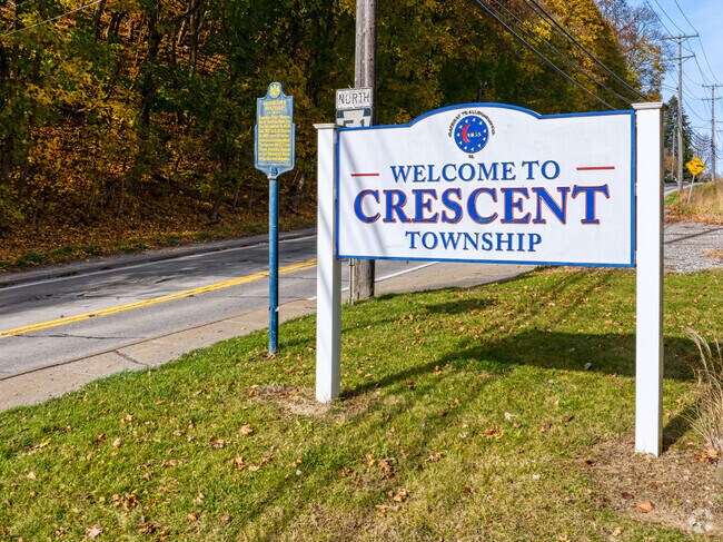 Crescent Township was formed in 1855, and was taken from a part of Moon Township.