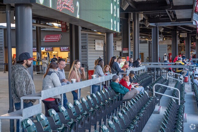 Catch a Baron's game near Hooper City.